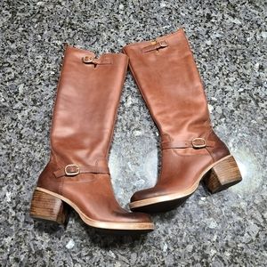 Lucky Brand 100% leather upper riding boots
